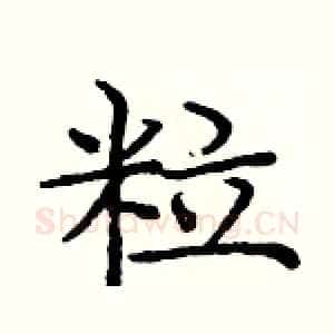 粒