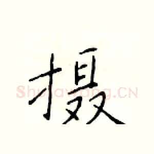 摄
