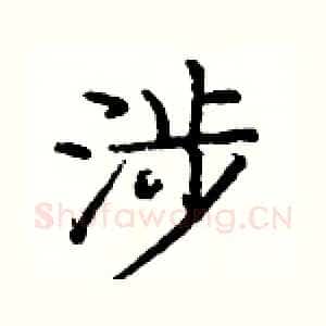 涉