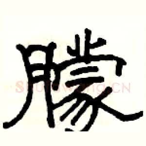 朦