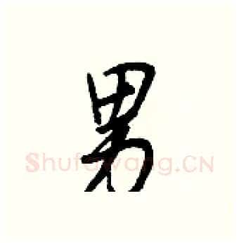 男硬笔行书写法,摘自王正良硬笔书法字帖