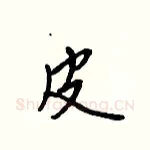 皮