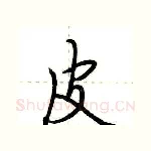 皮