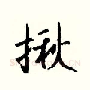 揪