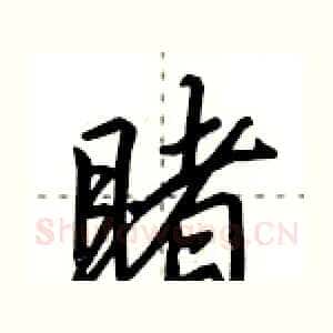 睹