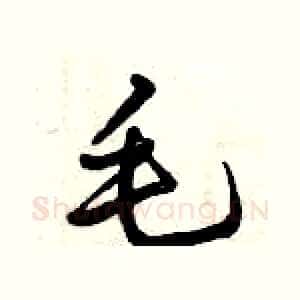 毛