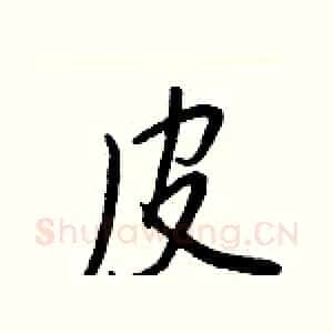 皮