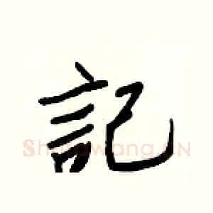 記